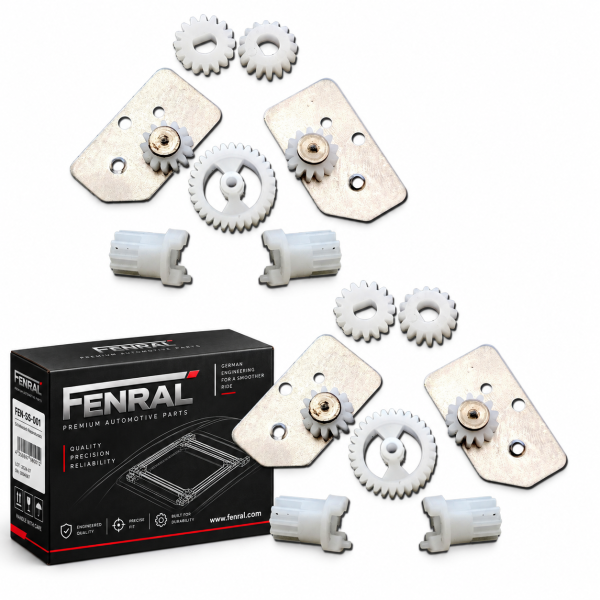 Außenspiegel-Klappmechanik-Reparatursätze – 2 Sätze kompatibel für Kia Sorento II XM – FENRAL