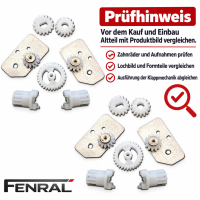 Außenspiegel-Klappmechanik-Reparatursätze – 2 Sätze kompatibel für Kia Sorento II XM – FENRAL