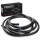 Sunroof seal compatible with Audi A4 B8/8K black rubber