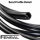Sunroof seal compatible with Audi A4 B8/8K black rubber