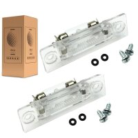 2 x Beleuchtung Kennzeichenleuchte Nummernschild Licht Skoda VW 3B5943021E