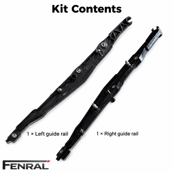 Left and right sunroof guide rails compatible with VW Golf IV Golf V
