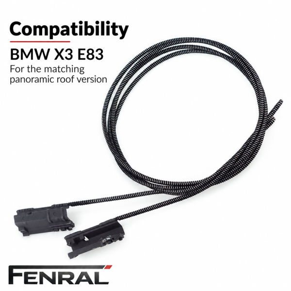 Panoramadach-Seilzüge links und rechts kompatibel für BMW X3 E83 – FENRAL