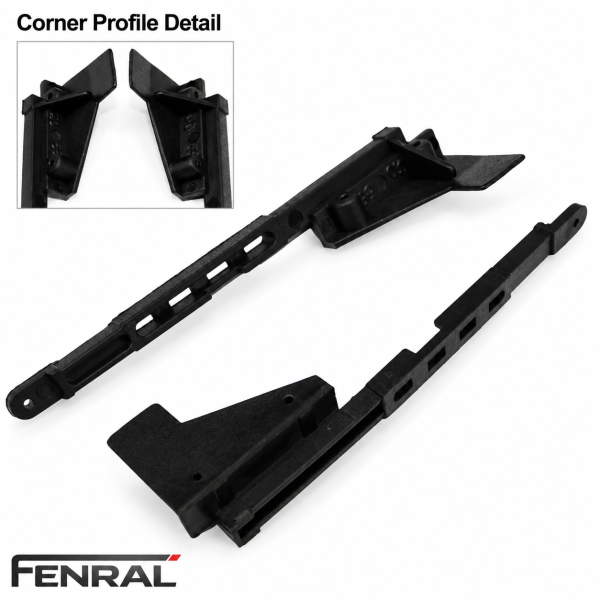Sunroof frame water drain bracket compatible with Chevrolet Blazer 2 pieces