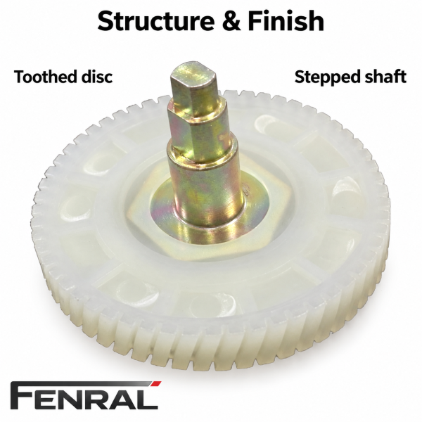 Sunroof motor repair gear compatible with Peugeot 206