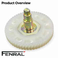 Sunroof motor repair gear compatible with Peugeot 206