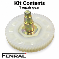 Sunroof motor repair gear compatible with Peugeot 206