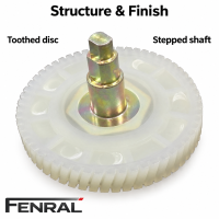Sunroof motor repair gear compatible with Peugeot 206