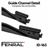 Sunroof sliding rail clips – 2 pieces compatible...