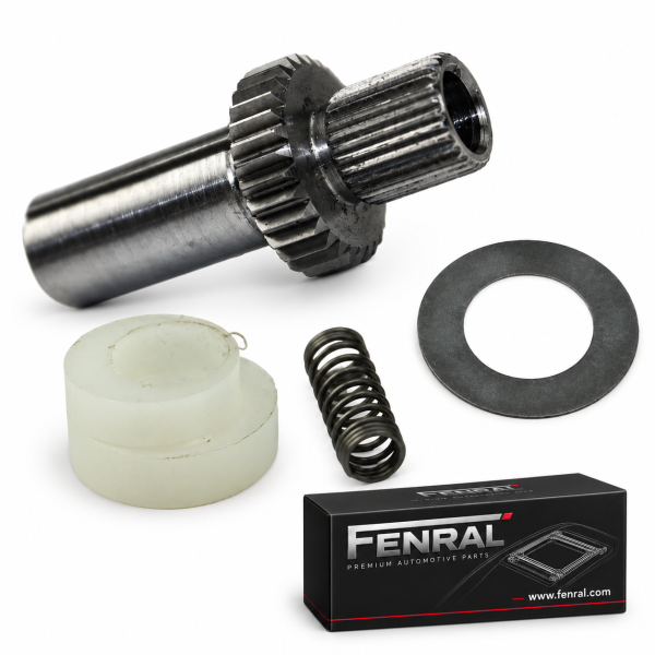 Sunroof motor repair kit with gear shaft compatible with VW Eos