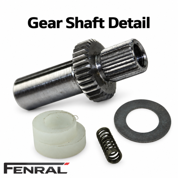 Sunroof motor repair kit with gear shaft compatible with VW Eos