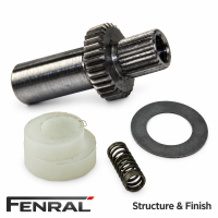 Sunroof motor repair kit with gear shaft compatible with VW Eos