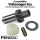 Sunroof motor repair kit with gear shaft compatible with VW Eos