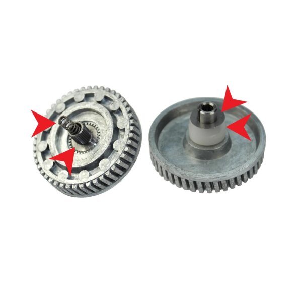 Sunroof motor repair gear assembly compatible with VW Eos