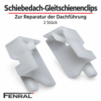 Sunroof sliding rail clips – 2 pieces compatible...