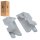 2 x Schiebedach Gleitschiene Clips Set für Hyundai Land Rover Nissan Renault