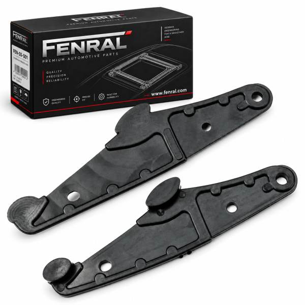 Sunroof guide clips – 2 pieces compatible with Hyundai i30 GD
