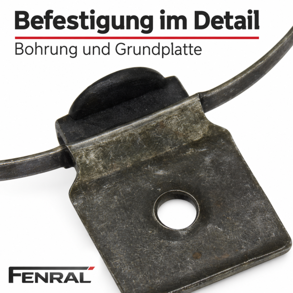Schiebedach-Reparaturklammern kompatibel für Volvo S60 S80 V70 XC90 2 Stück FENRAL