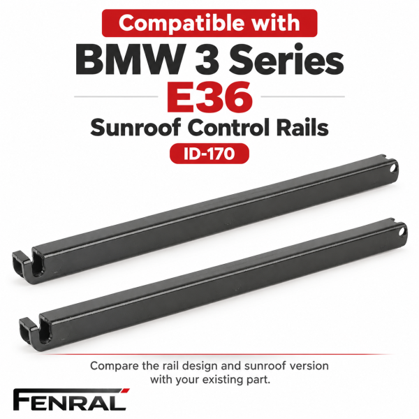 Schiebedach-Steuerschienen links und rechts kompatibel für BMW 3er E36 – FENRAL