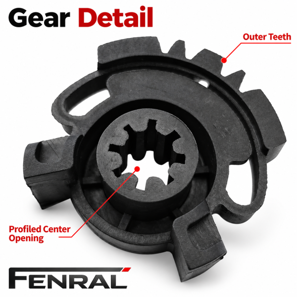 Heizungsstellmotor-Zahnradsätze kompatibel für Jeep Grand Cherokee 2 x 3 Zahnräder FENRAL
