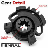 Heizungsstellmotor-Zahnradsätze kompatibel für Jeep Grand Cherokee 2 x 3 Zahnräder FENRAL