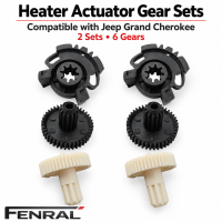 Heizungsstellmotor-Zahnradsätze kompatibel für Jeep Grand Cherokee 2 x 3 Zahnräder FENRAL