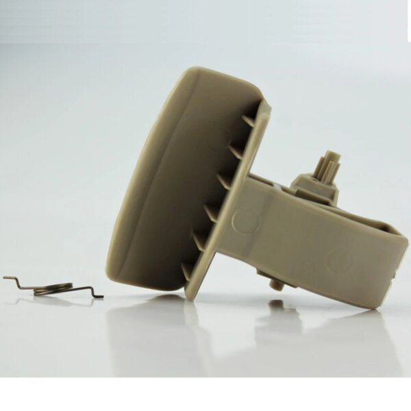 Handschuhfach-Verschlussgriff mit Feder kompatibel für Renault Clio III Mégane II – Beige – FENRAL