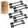 10x Montage Clips Schwellerleisten kompatibel für Opel Corsa C D Astra G H | Befestigungsclips Schweller | OE-Nr. 9174457 164987 | Karosserie Clips
