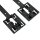 10x Montage Clips Schwellerleisten kompatibel für Opel Corsa C D Astra G H | Befestigungsclips Schweller | OE-Nr. 9174457 164987 | Karosserie Clips