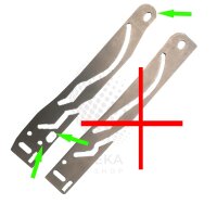 2x Schiebedach Kulissenführung Audi VW 443877151B 443877152B 811877151 811877152