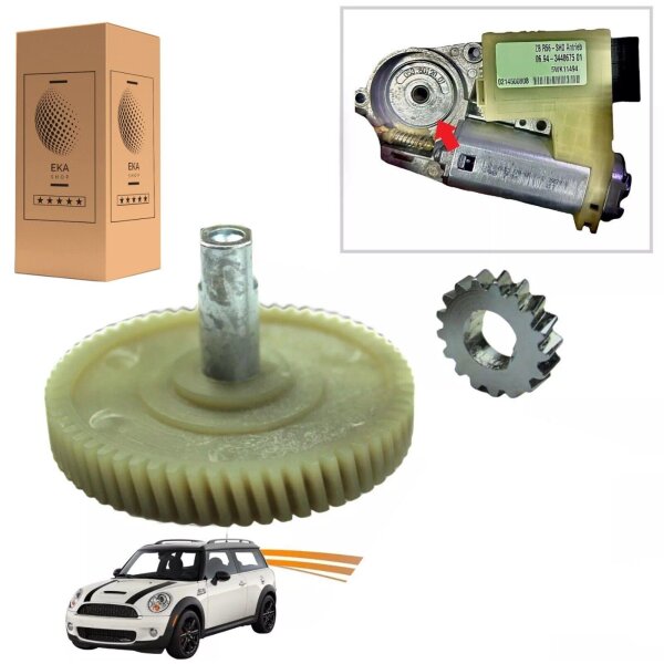 Zahnrad Schiebedachmotor FÜR Mini Cooper R55 R56 Countryman R60 Paceman R61