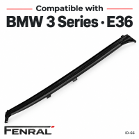 Schiebedach-Wasserrinne kompatibel für BMW 3er E36 – Schwarz – FENRAL