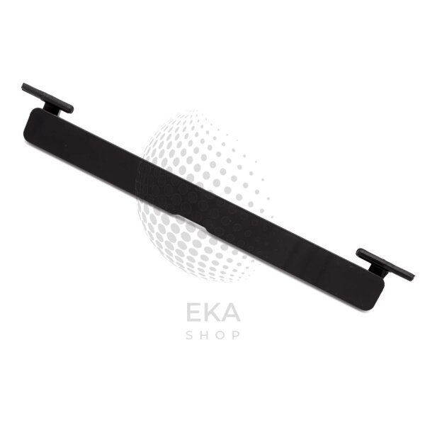 Dachträgerleisten-Abdeckungen im 4er-Set kompatibel für BMW 5er F10/F11/F18 – Schwarz – FENRAL
