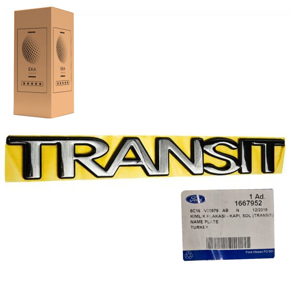 Schriftzug TRANSIT kompatibel für Ford Transit – FENRAL