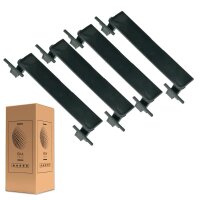 4xDachträgerleiste Abdeckung Klip Dachbox Leiste...