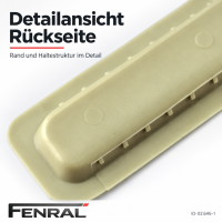 Schiebedach-Sonnenblendengriff kompatibel für Mercedes-Benz W210 Beige FENRAL