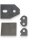 Hintergrundes Subframe Reinforcement Repair Kit for BMW E46 chasis serie 3 neu