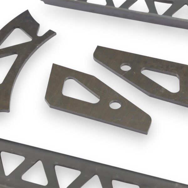 Hinterachs-Querlenker-Verstärkungsbleche kompatibel für BMW E30 und E36 Compact FENRAL