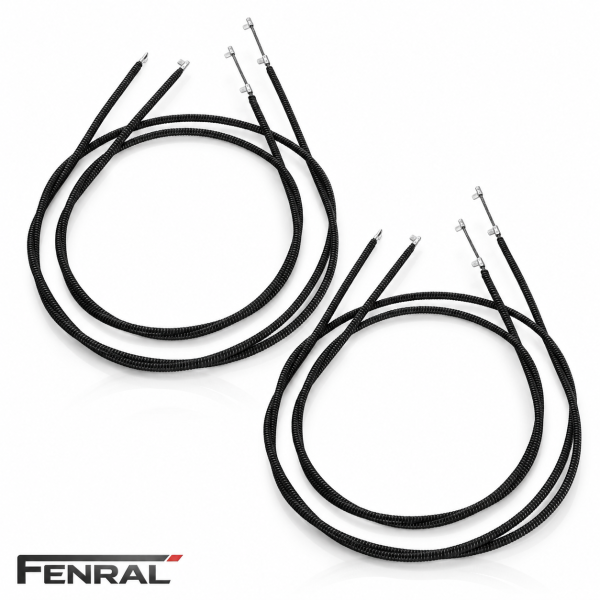 Left and right sunroof cables compatible with BMW 3 Series E36
