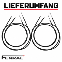Left and right sunroof cables compatible with BMW 3 Series E36