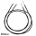 Left and right sunroof cables compatible with BMW 3 Series E36