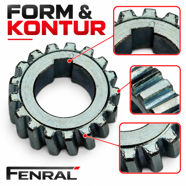 Schiebedachmotor-Reparaturzahnrad kompatibel für Mercedes-Benz W124/S124/C124 FENRAL