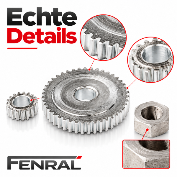 Schiebedachmotor-Zahnradsatz – 3-teilig kompatibel für Mercedes-Benz W124/S124/C124 – FENRAL