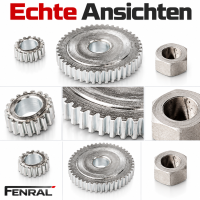 Schiebedachmotor-Zahnradsatz – 3-teilig kompatibel für Mercedes-Benz W124/S124/C124 – FENRAL