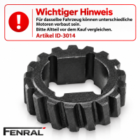 Schiebedachmotor-Reparaturzahnrad kompatibel für Mercedes-Benz W124/S124/C124 FENRAL