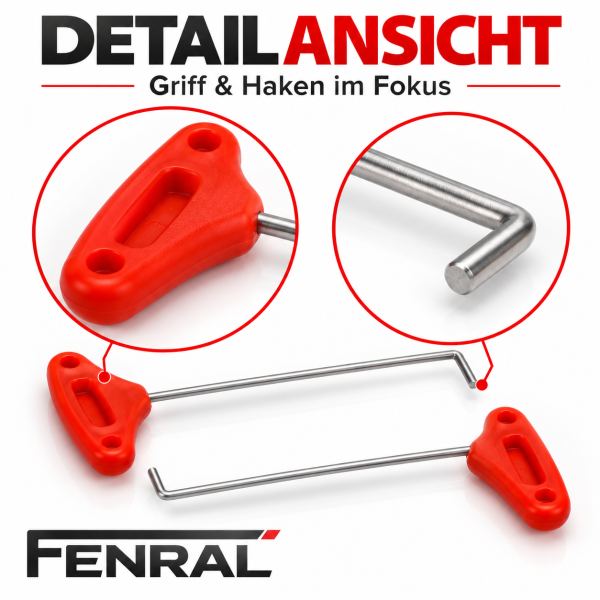 Zwei Ausziehhaken für das Kombiinstrument kompatibel für Mercedes-Benz – FENRAL