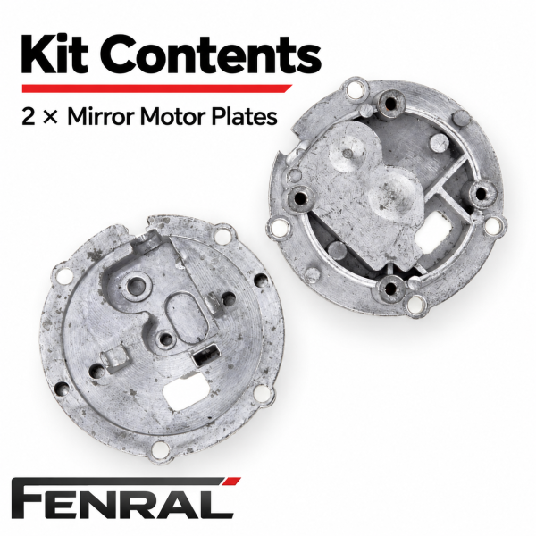 Zwei Motorplatten für Außenspiegel kompatibel für BMW E46 X5 E53 – FENRAL