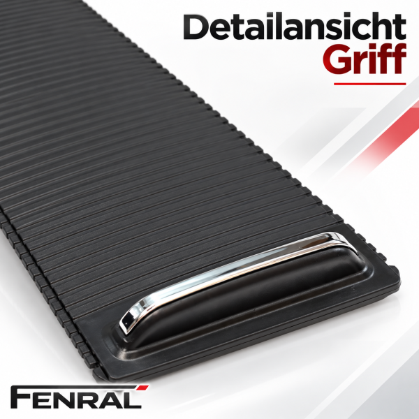 Mittelkonsole-Schiebedeckel-Reparaturset kompatibel für VW Passat B8 – Schwarz – FENRAL