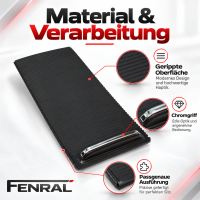 Mittelkonsole-Schiebedeckel-Reparaturset kompatibel für VW Passat B8 – Schwarz – FENRAL