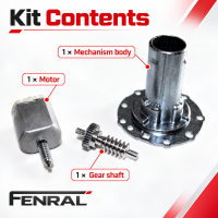Außenspiegel-Klappmechanik-Reparatursatz kompatibel für VW T6 FENRAL
